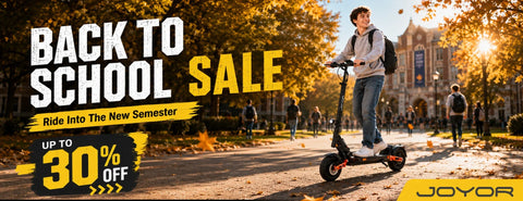 Back to School 2026: Best Joyor Electric Scooters for Students & Campus Life