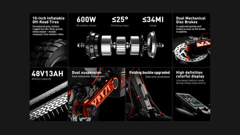 JOYOR S5-Z scooter digital dashboard speed power display screen close-up