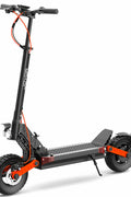 JOYOR S8 foldable electric scooter full side upright studio profile view