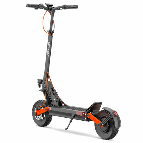JOYOR S8 city commuter scooter angled side full body white background shot