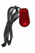 JOYOR Y8-S electric scooter rear safety taillight close-up shot
